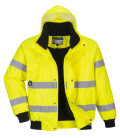 Blouson bomber hivis 3 en 1 de travail Jaune Portwest