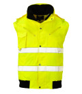 Blouson bomber hivis 3 en 1 de travail Jaune Portwest