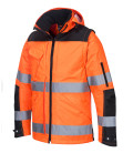 Blouson 3-en-1 pro hi-vis de travail Orange/Noir Portwest