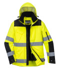 Blouson 3-en-1 pro hi-vis de travail Jaune/Noir Portwest