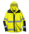 Blouson 3-en-1 pro hi-vis de travail Jaune/Noir Portwest