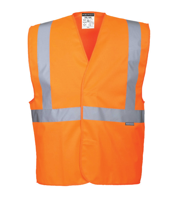 Gilet 1 bande & baudrier de travail Orange Portwest