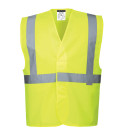 Gilet 1 bande & baudrier de travail Jaune Portwest