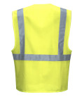 Gilet 1 bande & baudrier de travail Jaune Portwest
