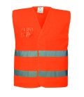 Gilet hv semi-maille de travail Orange Portwest