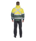 Blouson bomber hi-vis x de travail Jaune/Vert Portwest