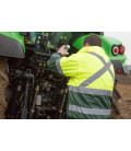 Blouson bomber hi-vis x de travail Jaune/Vert Portwest