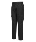 Pantalon combat coupe ajustée slim de travail Noir Portwest