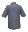 Veste maille pro s/s de travail Gris Ardoise Portwest