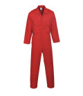 Combinaison liverpool à zip de travail Rouge Portwest