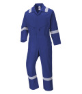 Combinaison coton iona de travail Bleu Portwest