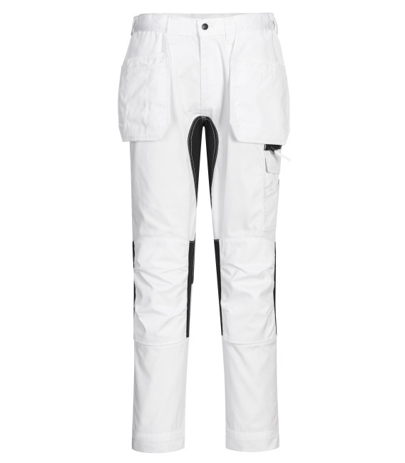 Pantalon extensible wx2 holster de travail Blanc Portwest