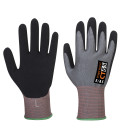 Gant cut ct vhr15 mousse nitrile de travail Gris/Noir Portwest