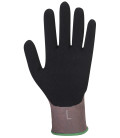 Gant cut ct vhr15 mousse nitrile de travail Gris/Noir Portwest