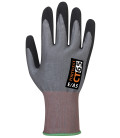 Gant cut ct vhr15 mousse nitrile de travail Gris/Noir Portwest