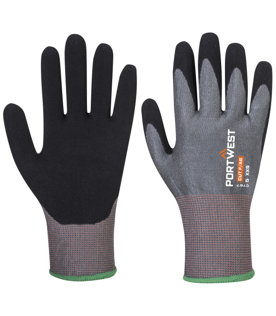 Ct ahr mousse nitrile de travail Gris/Noir Portwest