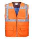 Gilet hv rafraîchissant de travail Orange Portwest