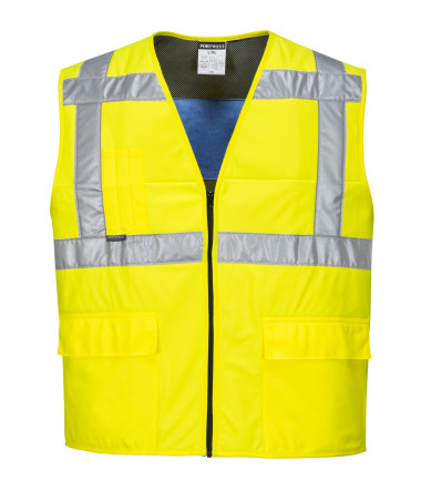 Gilet hv rafraîchissant de travail Jaune Portwest