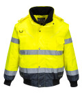 Blouson haute-visibilité bicolore de travail Jaune/Bleu Portwest