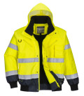 Blouson haute-visibilité bicolore de travail Jaune/Bleu Portwest