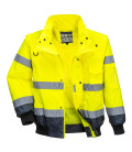 Blouson haute-visibilité bicolore de travail Jaune/Bleu Portwest