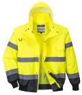 Blouson haute-visibilité bicolore de travail Jaune/Bleu Portwest
