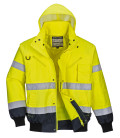 Blouson haute-visibilité bicolore de travail Jaune/Bleu Portwest