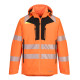 Parka hv dx4 de travail Orange/Noir Portwest