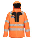 Parka hv dx4 de travail Orange/Noir Portwest
