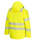 Parka hv dx4 de travail Jaune/Noir Portwest