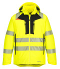 Parka hv dx4 de travail Jaune/Noir Portwest