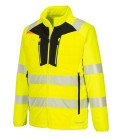Veste hybride haute visibilité dx4 de travail Jaune/Noir Portwest
