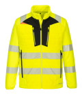 Veste hybride haute visibilité dx4 de travail Jaune/Noir Portwest
