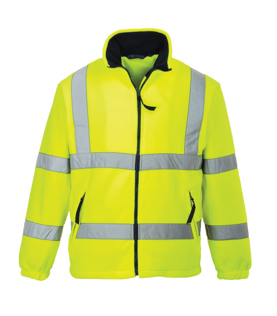 Polaire hivis doublée filet de travail Jaune Portwest