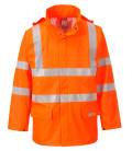 Veste de pluie hivis fr sealtex de travail Orange Portwest