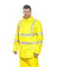 Veste de pluie hivis fr sealtex de travail Jaune Portwest