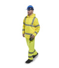 Veste de pluie hi-vis de travail Jaune Portwest