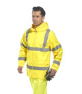 Veste de pluie hi-vis de travail Jaune Portwest