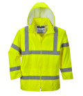 Veste de pluie hi-vis de travail Jaune Portwest