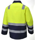 Veste hi-vis modaflame de travail Jaune/Bleu Portwest