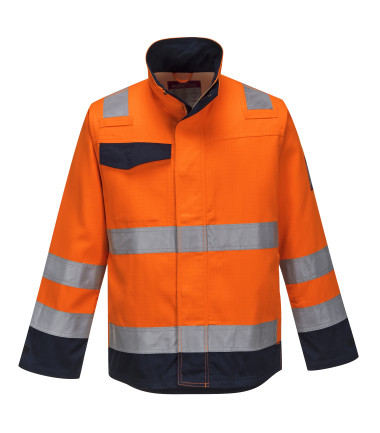 Veste modaflame orange/marine ris de travail Orange/Bleu Portwest