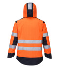 Veste de pluie modaflame arc électrique de travail Orange/Bleu Portwest