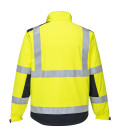 Veste softshell modaflame multi norme arc électrique de travail Jaune/Bleu Portwest