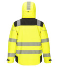 Veste imper-respirante extreme pw3 de travail Jaune/Noir Portwest