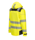 Veste imper-respirante extreme pw3 de travail Jaune/Noir Portwest