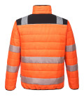Pw3 hi-vis baffle de travail Orange/Noir Portwest