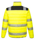 Pw3 hi-vis baffle de travail Jaune/Noir Portwest
