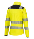 Softshell pw3 haute visibilité pour femmes de travail Jaune/Noir Portwest