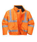 Blouson hi-vis ris de travail Orange Portwest