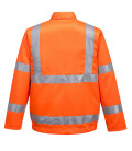 Veste poly-coton hi-vis ris de travail Orange Portwest